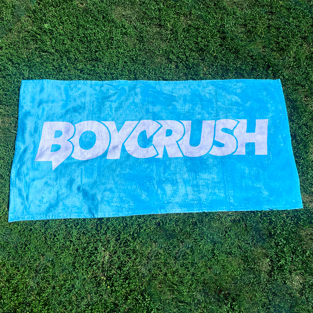 BOYCRUSH MAX BEACH TOWEL
